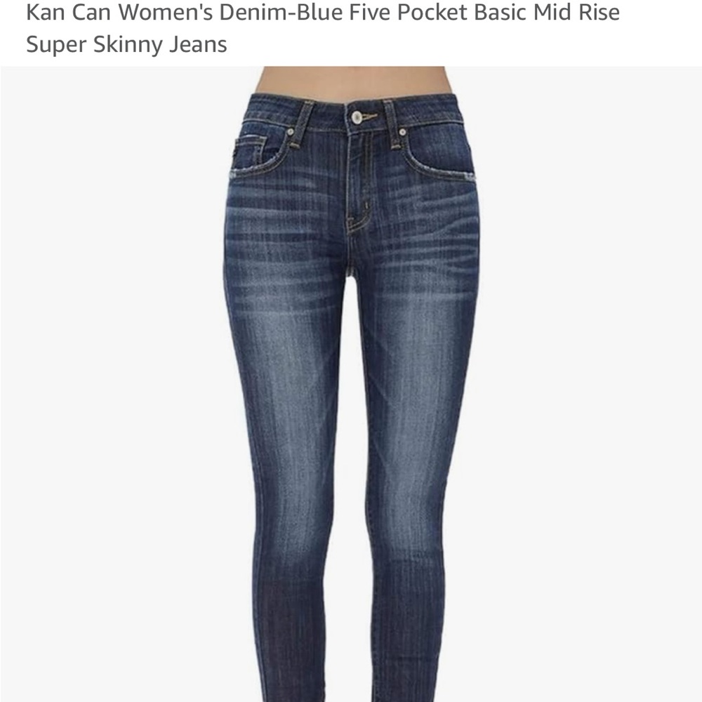 KanCan Women's Blue Denim Skinny Jeans